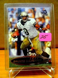 lot 25 image: ROOKIE CARD - 1999 Press Pass #13 Daunte Culpepper Vikings Football Card RC