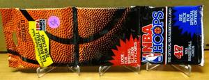lot 56 image: 1991-92 NBA Hoops Series 2 47 CARD RACK PACKB - MICHAEL JORDAN CHASE