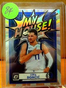 lot 84 image: LUKA DONCIC 2021-21 PANINI DONRUSS OPTIC MY HOUSE INSERT  $$