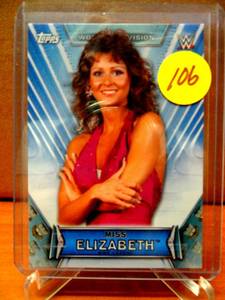 lot 106 image: 2019 Topps WWE Womens Division Miss Elizabeth DIVA $$