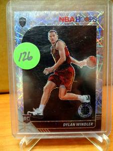 lot 126 image: 2019-20 NBA Hoops Premium Stock Silver Laser Prizm Dylan Windler #221 Cavs