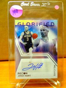 lot 140 image: AUTOGRAPH - Josh Hart Auto Glorified Signatures 2021 Panini Recon $$$