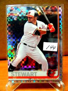 lot 144 image: ROOKIE - 2019 Topps Chrome - Dj Stewart Rookie Card #135 - Baltimore