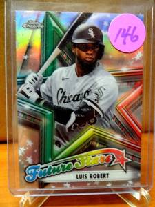lot 146 image: 2021 Topps Chrome Luis Robert Chicago White Sox Future Stars FS-1 $