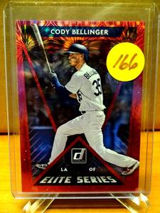 lot 166 image: 2020 Panini Donruss Elite Series PINK Cody Bellinger #E-4