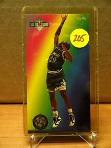 lot 205 image: 1993-94 Fleer NBA Jam Session Shaquille ONeal Second Year Stars #7 Shaq $$