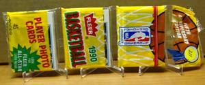lot 211 image: 199091 FLEER RACK PACK Unopened Possible Multiple Jordan, 4TH YR