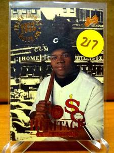 lot 217 image: 1994 Studio Heritage Collection Frank Thomas - White Sox