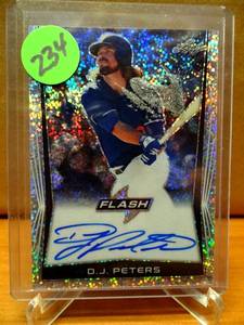 lot 234 image: AUTOGRAPH EDITION - 2018 Leaf Flash DJ Peters #BA-DJP Auto $$$