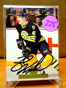 lot 275 image: AUTOGRAPHED 1994-95 Leaf Hockey #331 Fred Knipscheer
