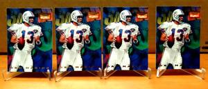 lot 314 image: DAN MARINO 1995 Skybox Impact Style Points #142 Miami Dolphins (X4) $