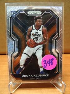 lot 348 image: ROOKIE CARD - 2020-21 Panini Prizm Udoka Azubuike #267 Jazz