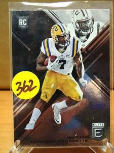 lot 362 image: ROOKIE CARD - 2017 Panini Elite Leonard Fournette #105 - LSUBUCCANEERS
