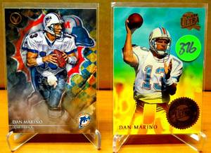 lot 376 image: SUPERSTAR DAN MARINO QB LOT $$