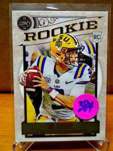 lot 384 image: HOT ROOKIE - JOE BURROW #141 CINCINNATI BENGALS 2020 Panini LEGACY RC $$$