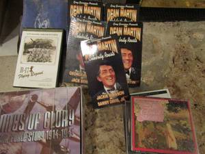 lot 58 image: VHS and DVD movies- Sean martin Wings of Glory and more