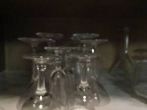 lot 32 image: Glass lot- shot, wine, martini etc.