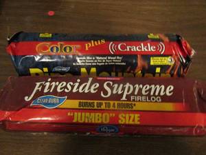 lot 59 image: 2 NEW Jumbo Fire logs