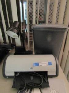 lot 76 image: Fellows paper shredders      HP scanner copier