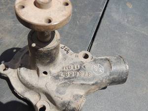 lot 470 image: 3738587 11gm water pump