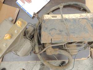 lot 321 image: 1942-1948 heater control box - ara direct air under dash panels