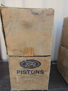 lot 398 image: 2 box of ford pistons 4 per box part # 01t-6110j