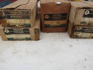 lot 491 image: toledo pistons qty 48 alluminum