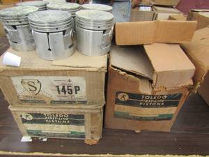 lot 498 image: toledo 782 qty 5. sterling 145px qty 10 pistons