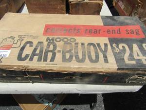 lot 620 image: moog car body, heavy duty shocks