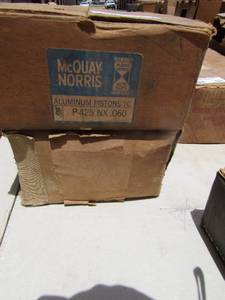 lot 622 image: mccoy and norris pistons p425nx- 040060