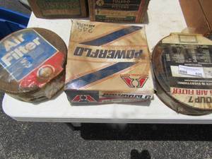 lot 625 image: air filters qty7 power flo 245, stp sat 146, grovy 7 air filters