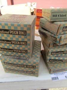 lot 683 image: qty 9 boxes of international piston rings 3 516
