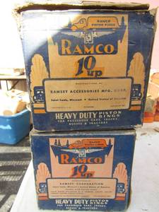 lot 684 image: 4 boxes ramco pistons stock # 1224 3 116