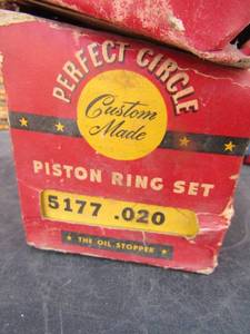 lot 699 image: qty2 boxesperfect circle piston ring sets. 5177.020