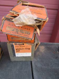 lot 709 image: allstate piston rings 2 116 part# 536303 std