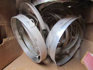 lot 733 image: headlight rims for vintage cars