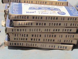 lot 787 image: 24 dual defrosters 2 complete blades all new
