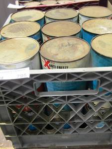 lot 795 image: 18 cans anti freeze protector life of coastly anti freeze