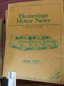 lot 833 image: hemmings motor news june 1979 qty 7, hemmings motor news november 1997 qty5