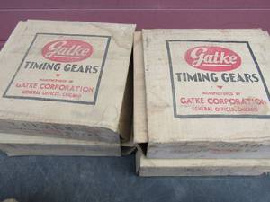 lot 839 image: gatke timing gears 361,426,451,477 qty5 per