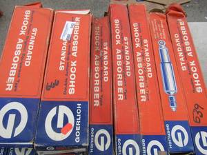 lot 942 image: goerich standard shocks qty6