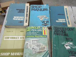 lot 948 image: qty 10 chevy cartruck books 1960-1970