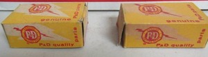 lot 33 image: P&D parts, part# BO-61  CONDENSERS BOX
