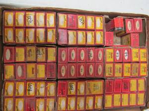lot 88 image: Shurhit points all sizes same A-82 qty 85 box each contains 1 per