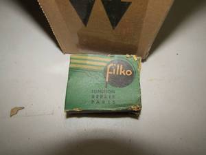 lot 51 image: Box full of Filko condenser part # SEV-63