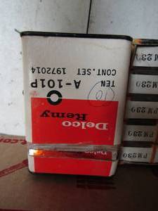lot 75 image: Tungstien contacts welded part # PM-39, & Tungsten contacts welded Part # PM230& PM 229