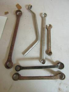 lot 93 image: wrenches assorted sizes qty 6