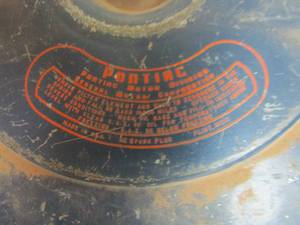 lot 104 image: Pontiac air filter breather metal, vintage