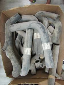 lot 113 image: Box full of Dayco black hoses part # 70739