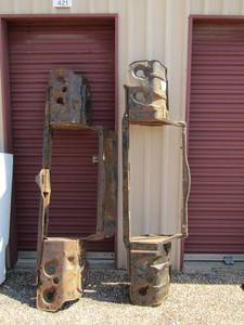 lot 4 image: 1971 Buick part # 1237211 front end grill guard, qty 2